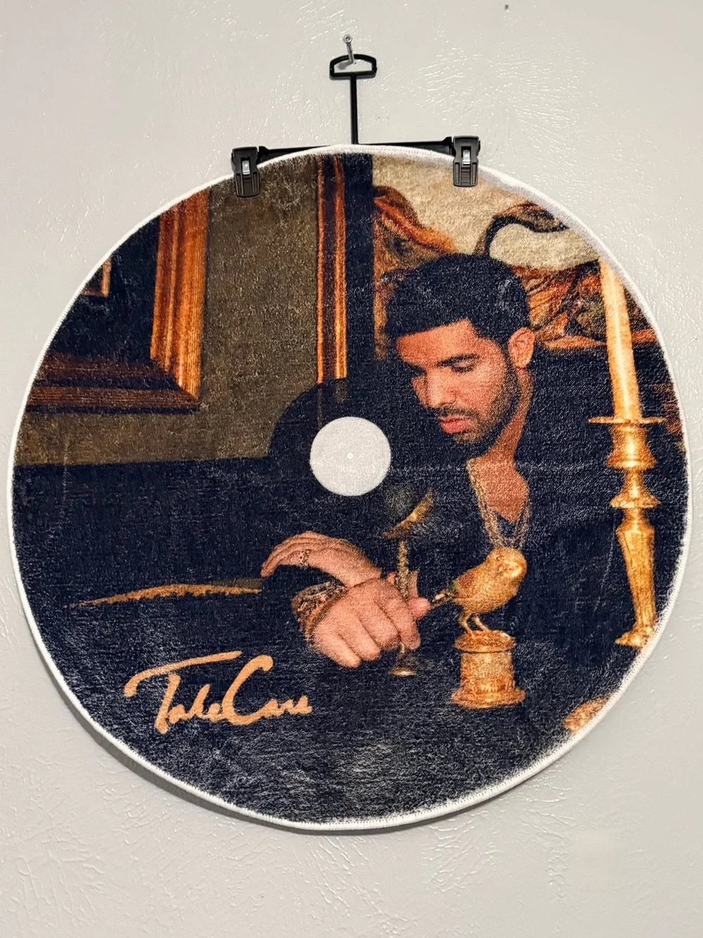 Drake Take Care Picture Disc Vinyl Rug/Room Decor 30x30 IN.
